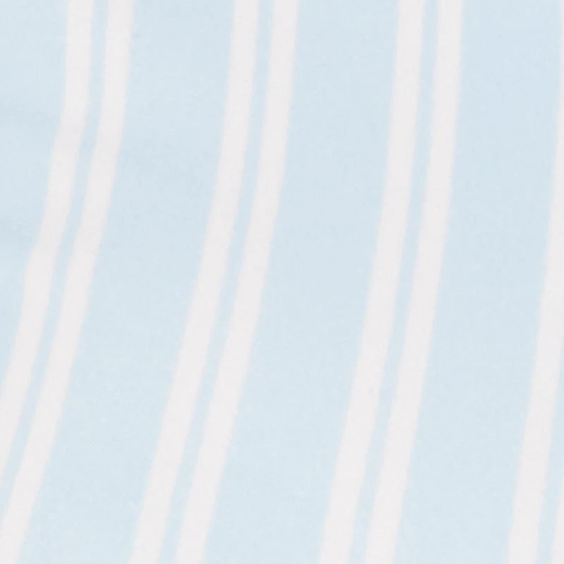 Contrast Trim Striped Zip Front Crop Top
