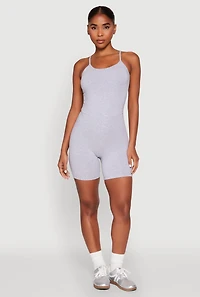 Cami Biker Romper