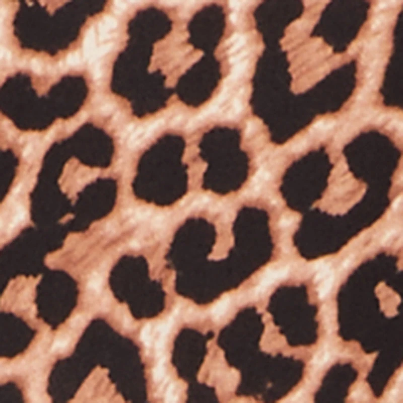 Sleeveless Scoop Neck Leopard Print Romper