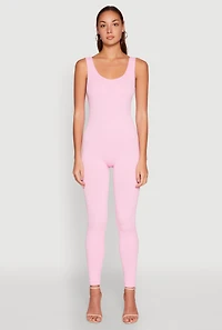 Ribbed Knit Catsuit