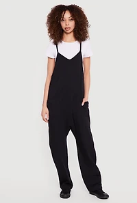 Oversized Cami Jumpsuit with Pockets