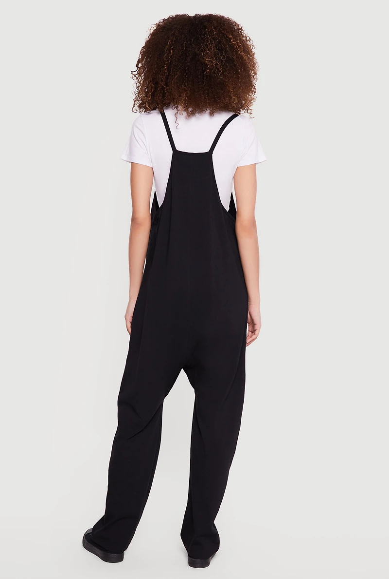 Oversized Cami Jumpsuit with Pockets
