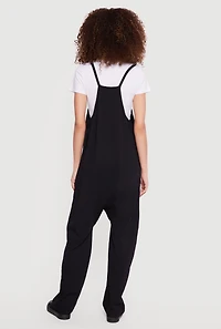Oversized Cami Jumpsuit with Pockets