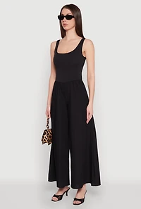 Sleeveless Scoop Neck Jumpsuit