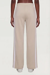 Side Contrast Trim Active Pants