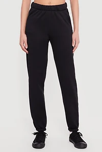 Solid Pull On Sweatpants