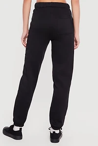 Solid Pull On Sweatpants