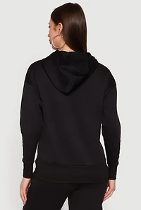 Totally Graphic Hooded Pullover Sweatshirt