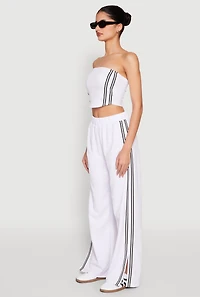 Side Varsity Stripe Tube Top