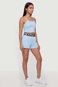 Body Instinct Graphic Crop Top