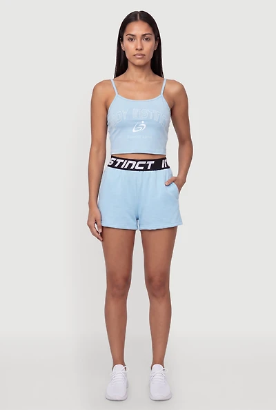 Instinct Graphic Waist Banded Shorts