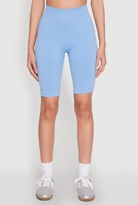 Seamless High Waist Bike Shorts