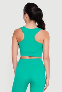 Square Neck Racerback Sports Bra