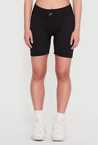 High Waisted Activewear Biker Shorts