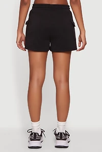 Cargo Sweatshorts with Drawstring Waist