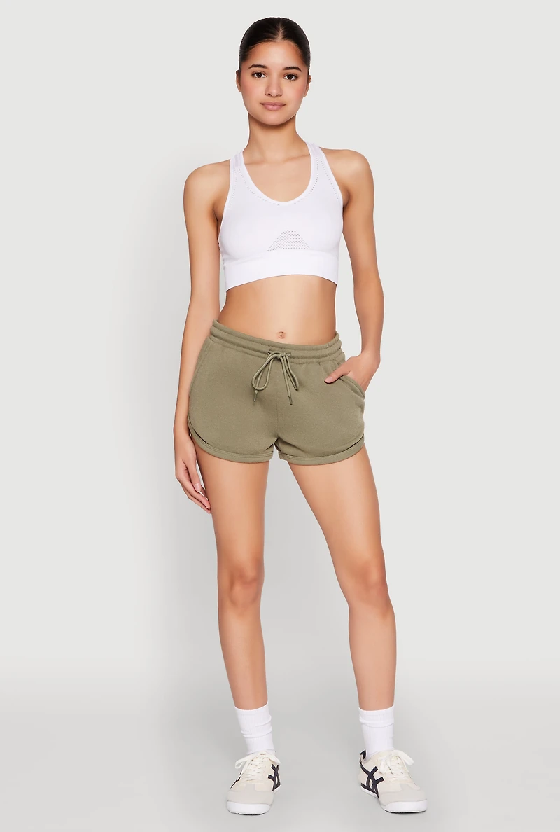 Womens Dolphin Sweatshorts,