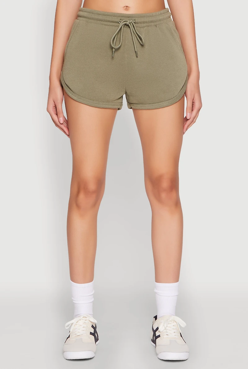 Womens Dolphin Sweatshorts,