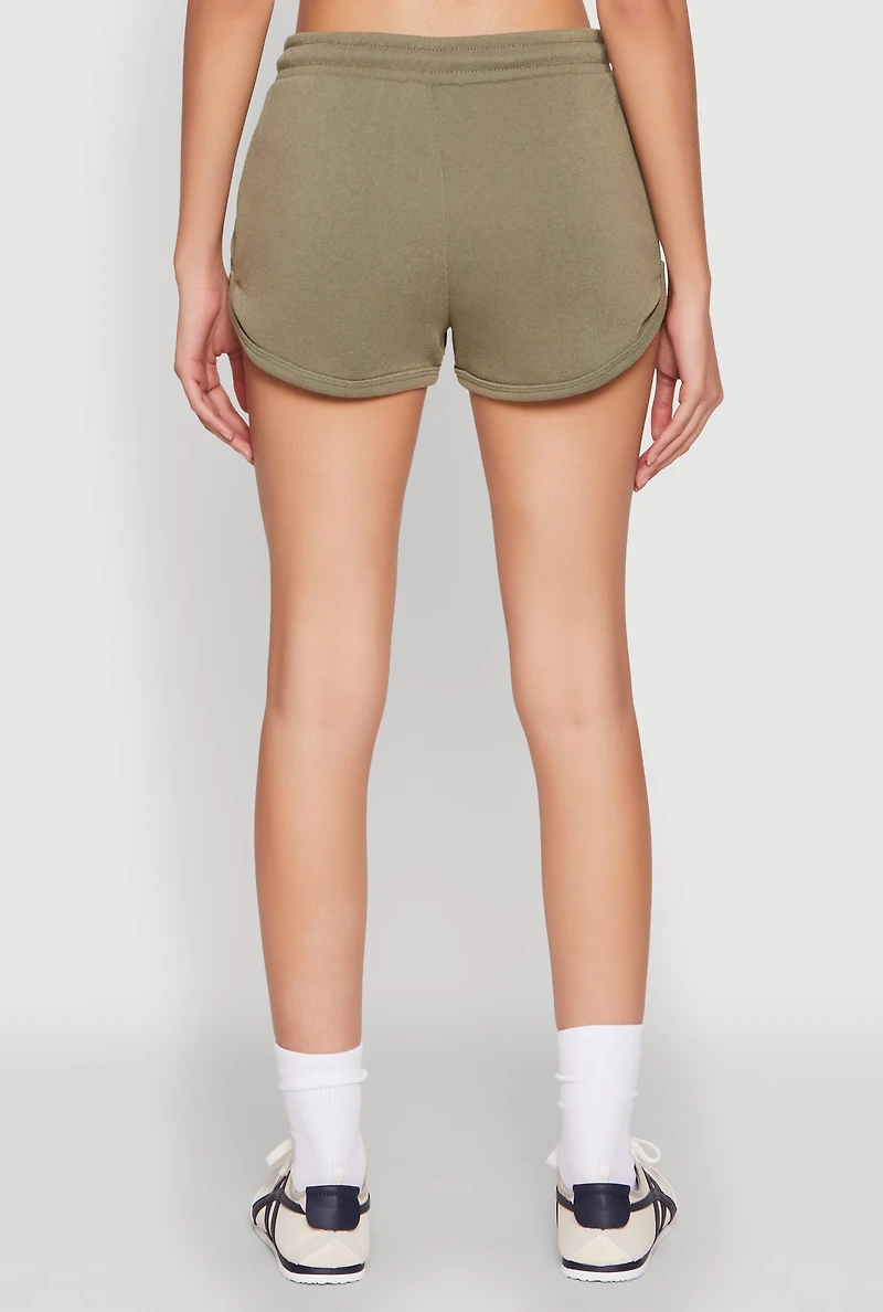 Womens Dolphin Sweatshorts,