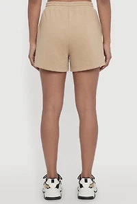 Drawstring High Waist Sweatshorts