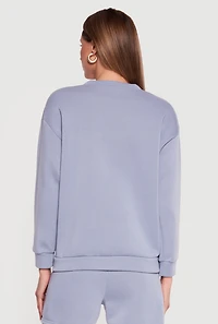 Brooklyn 1989 USA Graphic Crew Neck Sweatshirt