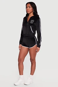 Velour Dolphin Shorts