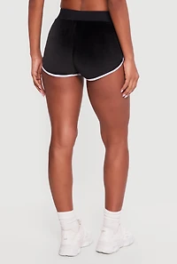 Velour Dolphin Shorts