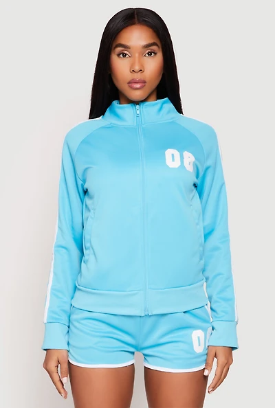 Womens Varsity Stripe 08 Track Jacket,