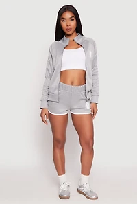 Contrast Trim 08 Dolphin Shorts