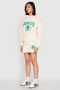 Fleece Brooklyn Graphic Sweatshirt