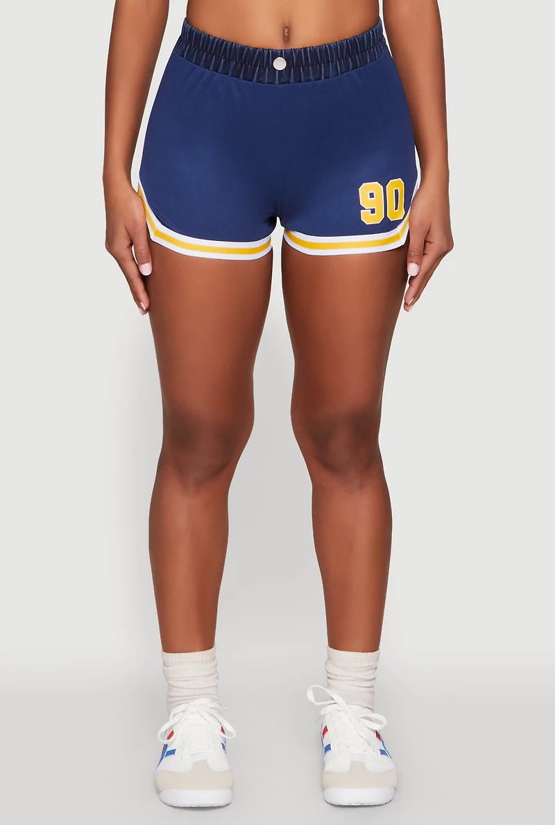 Jersey Mesh 90 Graphic Contrast Trim Sweatshorts