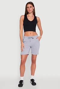 Varsity Stripe Sweatshorts