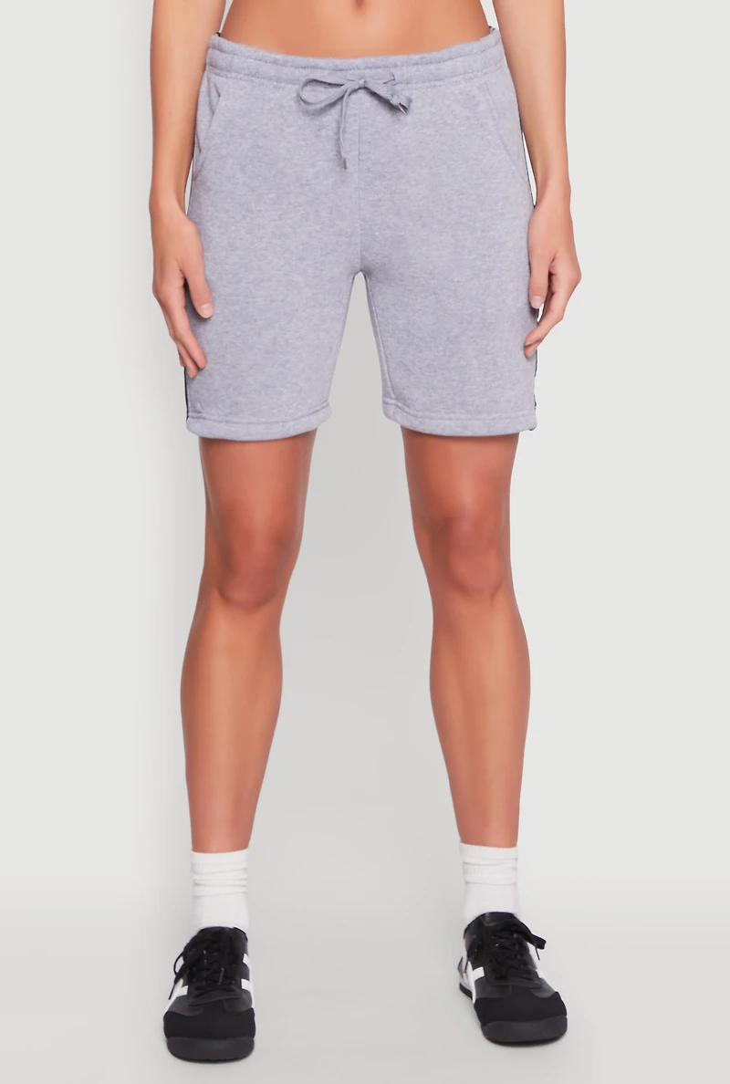 Varsity Stripe Sweatshorts