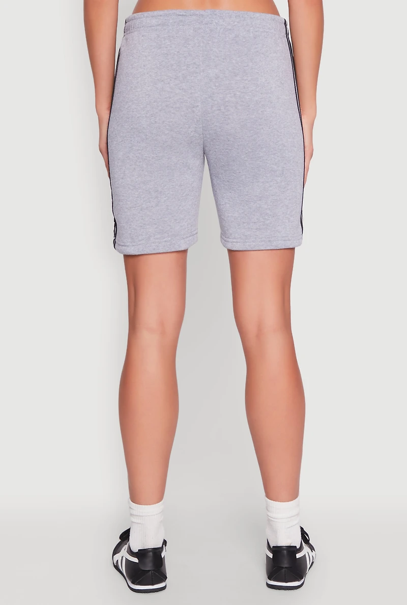 Varsity Stripe Sweatshorts