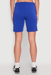 Womens Varsity Stripe Sweatshorts,