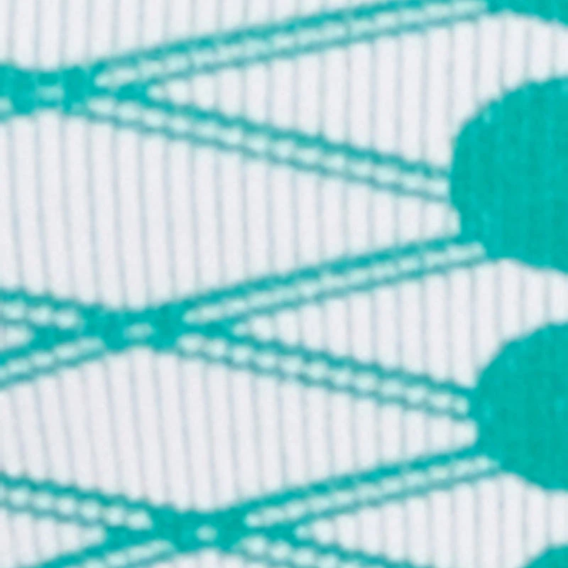 Seamless Geometric Print Crop Top