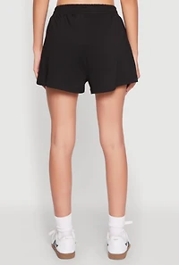 Womens Side Pocket Sweatshorts,