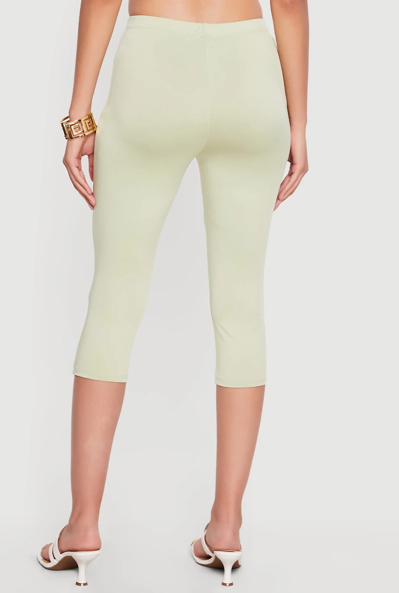 High Waisted Capri Leggings