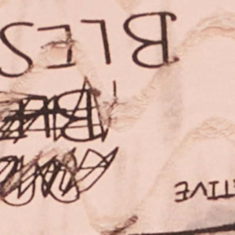 Graffiti Letter Print Crop Top