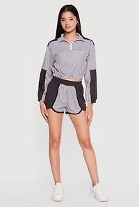 Striped Dolphin Shorts
