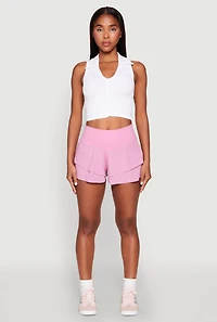 Tiered Active Shorts