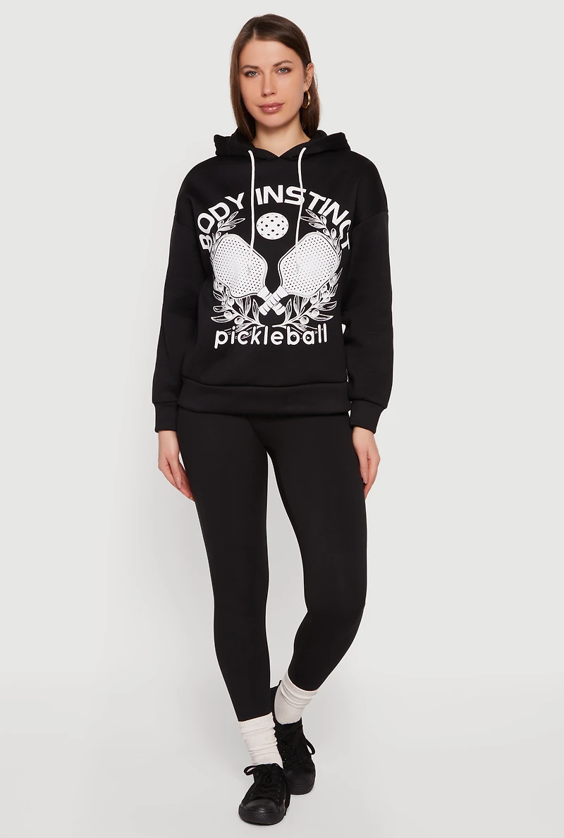 Body Instinct Pickleball Graphic Pullover Hoodie
