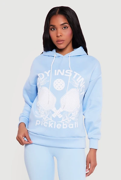 Body Instinct Pickleball Graphic Pullover Hoodie