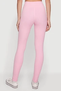 Heart Throb Graphic Print High Waisted Leggings