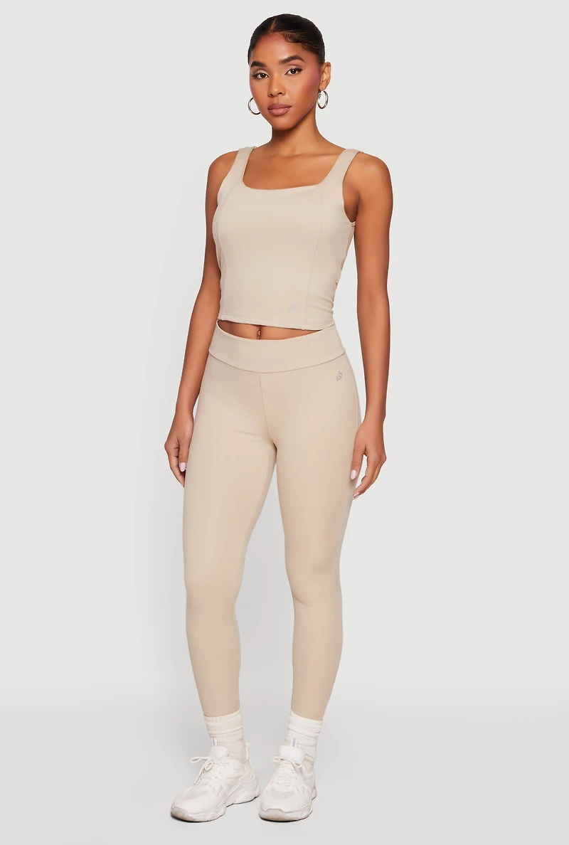 Active Mid Rise Leggings