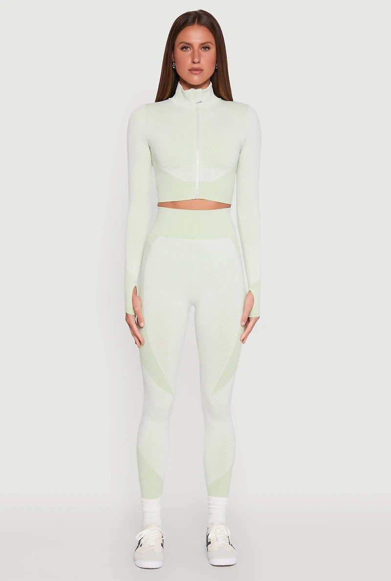 Striped Detail Two Tone Track Jacket