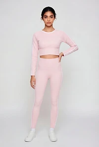 Varsity Stripe Side Seamless Leggings