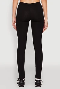 Womens She Is Me Graphic Leggings, Black, Size M
