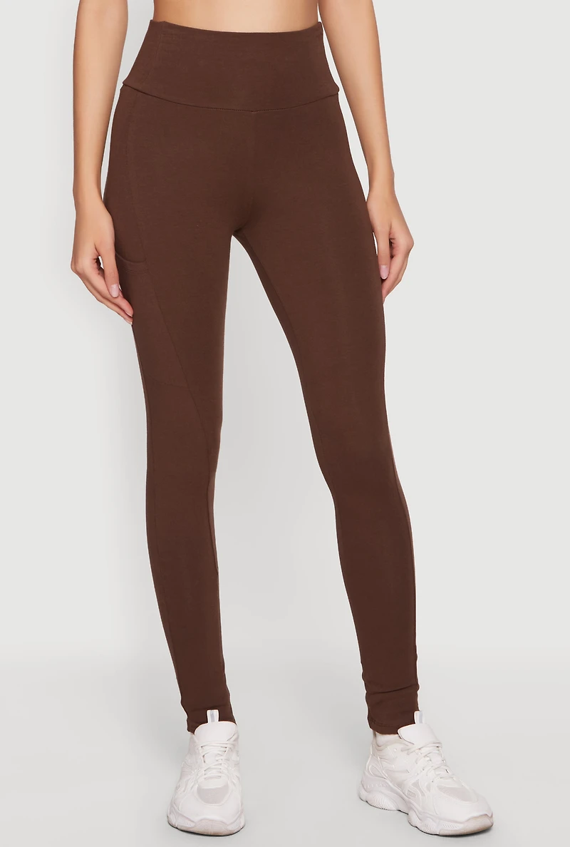 High Waisted Cell Phone Pocket Leggings