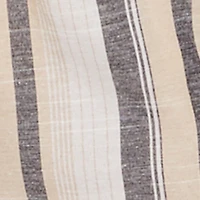 Smocked Waist Striped Pants