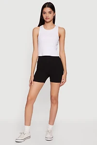 High Waisted Biker Shorts
